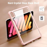 Fintie Hybrid Back Case for iPad Mini 6 2021 (8.3 Inch) - Clear Hard Back Cove
