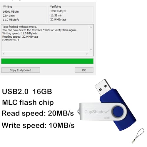 16Gb Flash Drive Usb Drive Thumb Drive Usb Flash Drives Usb2.0 Memory Stick Usb Stick Usb Flash Drive (Blue,16Gb)