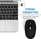 2.4Ghz Wireless Mouse - 6 Button, Nano Receiver For Laptop, Pc, Chromebook, Notebook, Office - 10 Pack