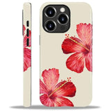 For Iphone 14 Pro Max Case [Compatible With Magsafe] Pattern Design For Women Girls Hybrid 2 Layer Hard Shell Silicone Protective Magnetic Cover,C Tropical Hibiscus Flower