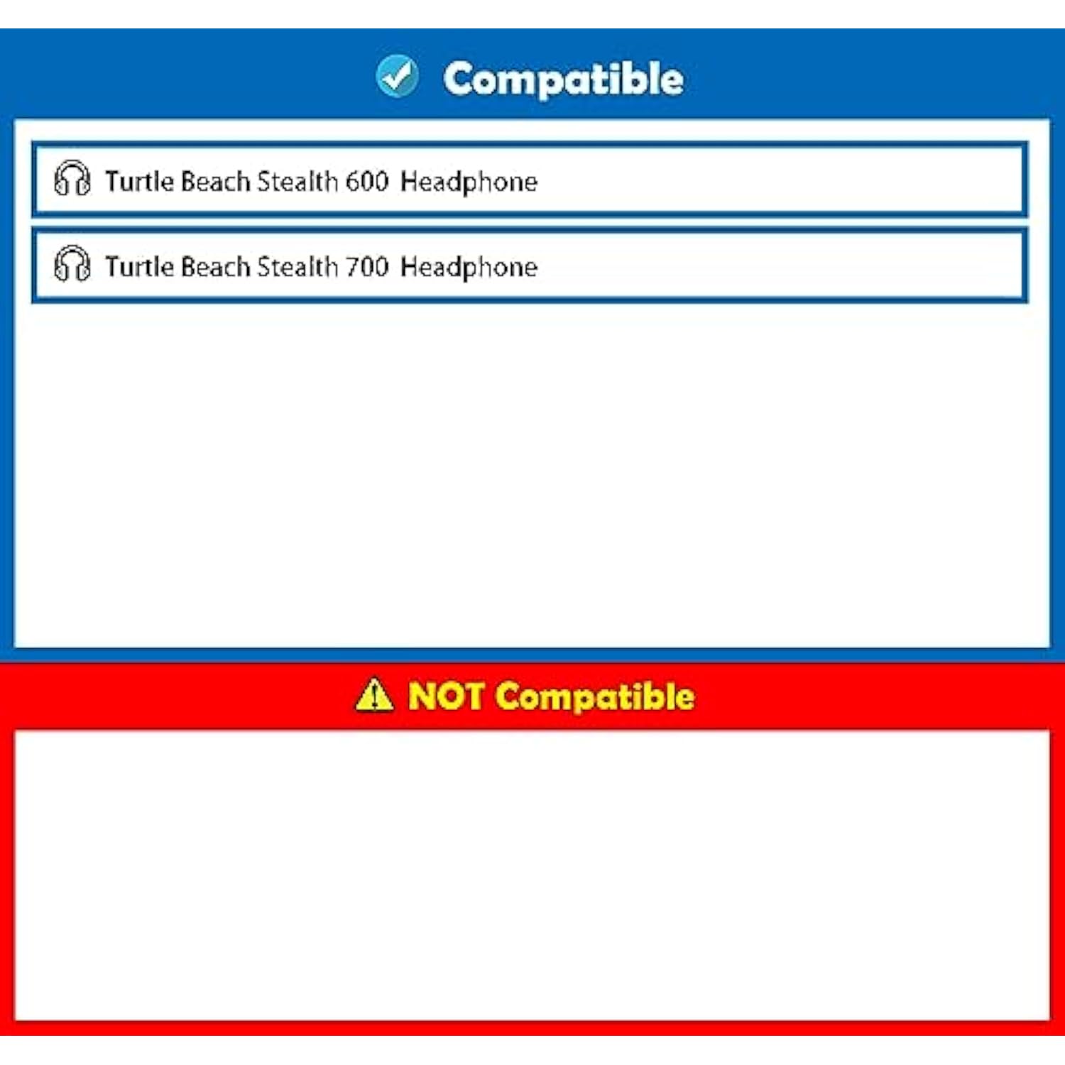 Soft Fabric Headset Earpads Compatible With Turtle Beach Stealth 600/700 Headphones Replacement Headphone Ear Pads