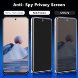 [2 Pack Privacy Screen Protector For Motorola Moto G Stylus 5G 2024 Tempered Glass, 9H Hardness, Anti Scratch, Bubble Free, Easy To Install