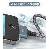 Usb To 30 Pin Charging Cable 3.3Ft 2-Pack, Usb Fast Charging & Sync Data Cable