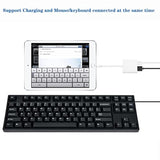 Apple Lightning To Usb Camera Adapter With Charging Port, Usb 3.0 Otg Cable For Iphone/Ipad To Connect Card Reader, Usb Flash Drive, U Disk, Keyboard, Mouse, Hubs, Midi, Plug & Play