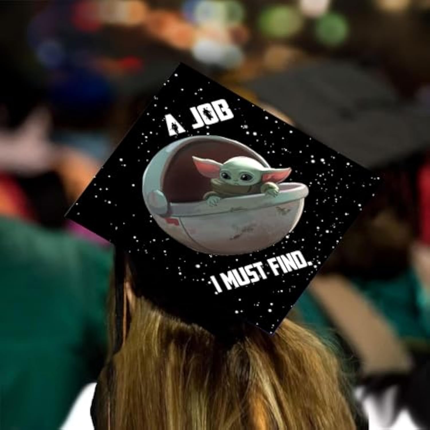 Mandalorian Grad Cap Topper, Grad Cap Decorations Or Graduation Accessories