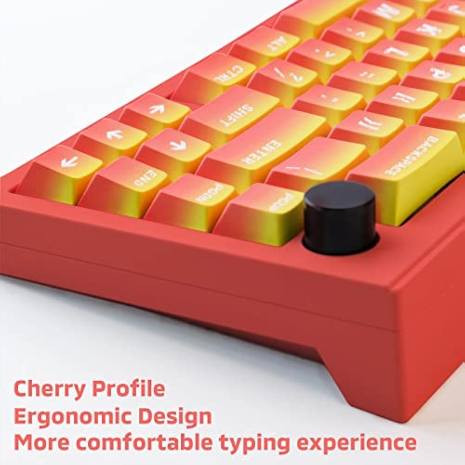 Pbt Keycaps 133 Keys Flame Gradient Keycaps Cherry Profile Dye-Sublimation Cus