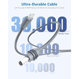 Starlink Mini Cable, 75Ft Extra Long Starlink Mini Usb C To Dc Power Cable 100W Usb Type C To Dc Charging Cable Waterproof Replacement 18Awg 23M