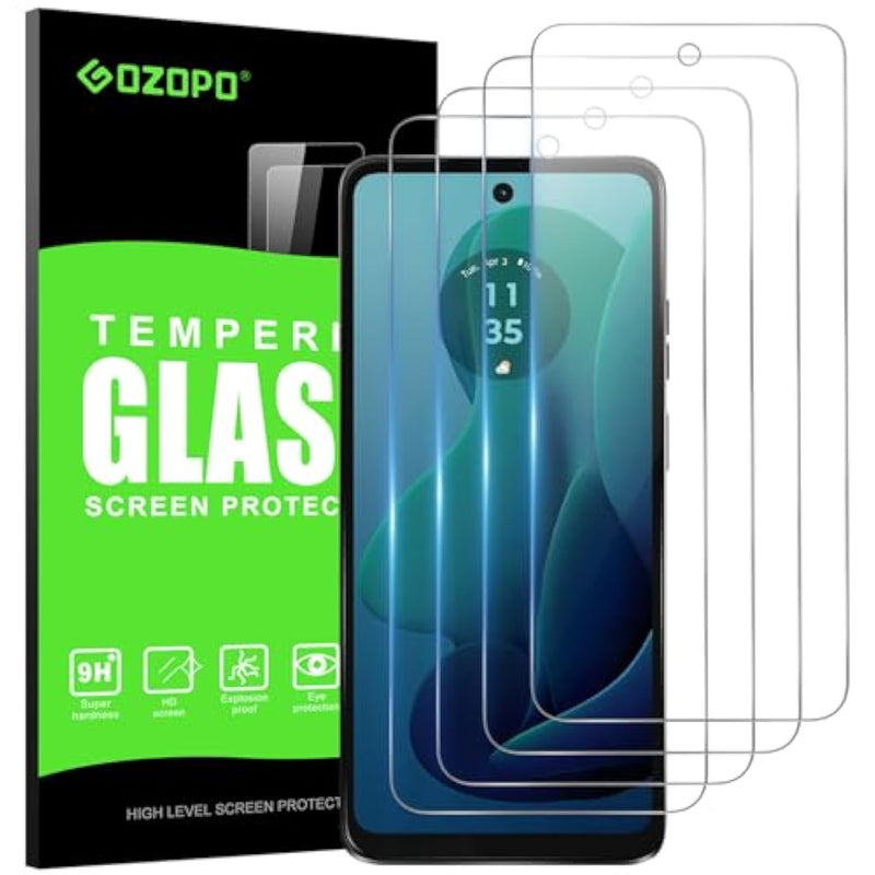 Screen Protector For Motorola Moto G 5G 2024 Tempered Glass Screen [4 Pack]