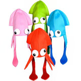 Squid Hat Party Accessory, Colors may vary