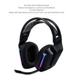 Ear Pads With Headband Straps For G733 G335, Noise Isolation Ear Pads Cushions Headband Replacement, Comfortable Memory Foam Headband Kit For Gaming Headset (3Gtxzysdgb-11)