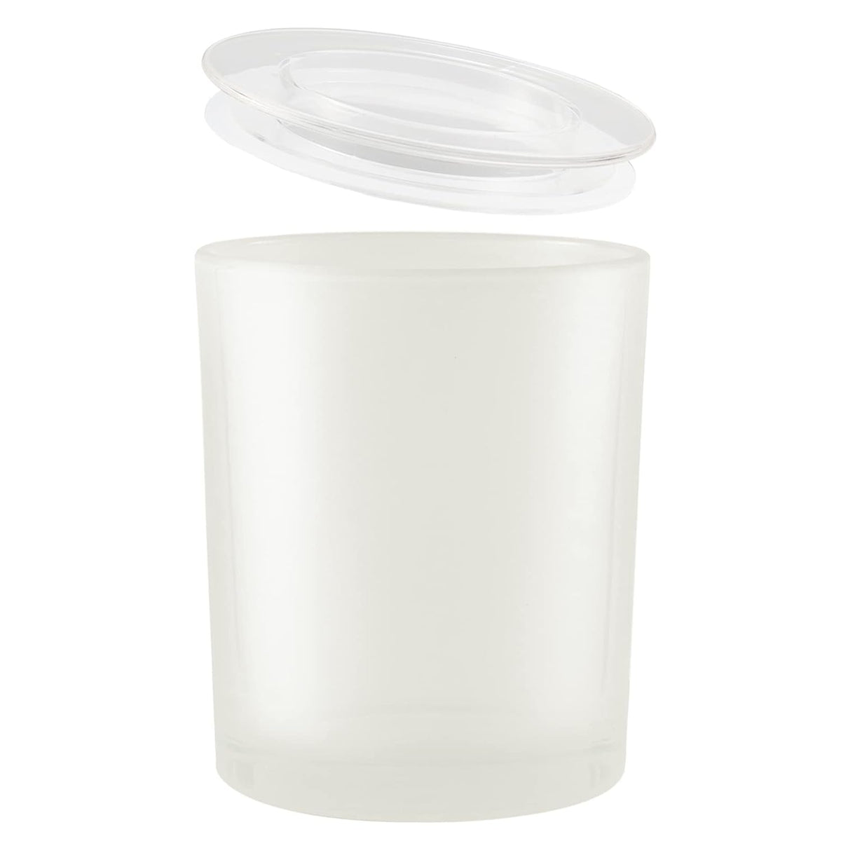Candle Jars, 15 Pack 9 Oz Glass Empty Vessels Containers Jars Bulk With Clear Lids For Making Candles (Frosted)
