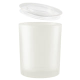 Candle Jars, 15 Pack 9 Oz Glass Empty Vessels Containers Jars Bulk With Clear Lids For Making Candles (Frosted)