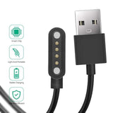 Charger Cable For Angelsense Personal Gps Tracker, Replacement Usb Charging Cable Cord, 4Pin Magnetic High Speed Charger For Angelsense Personal Gps Tracker