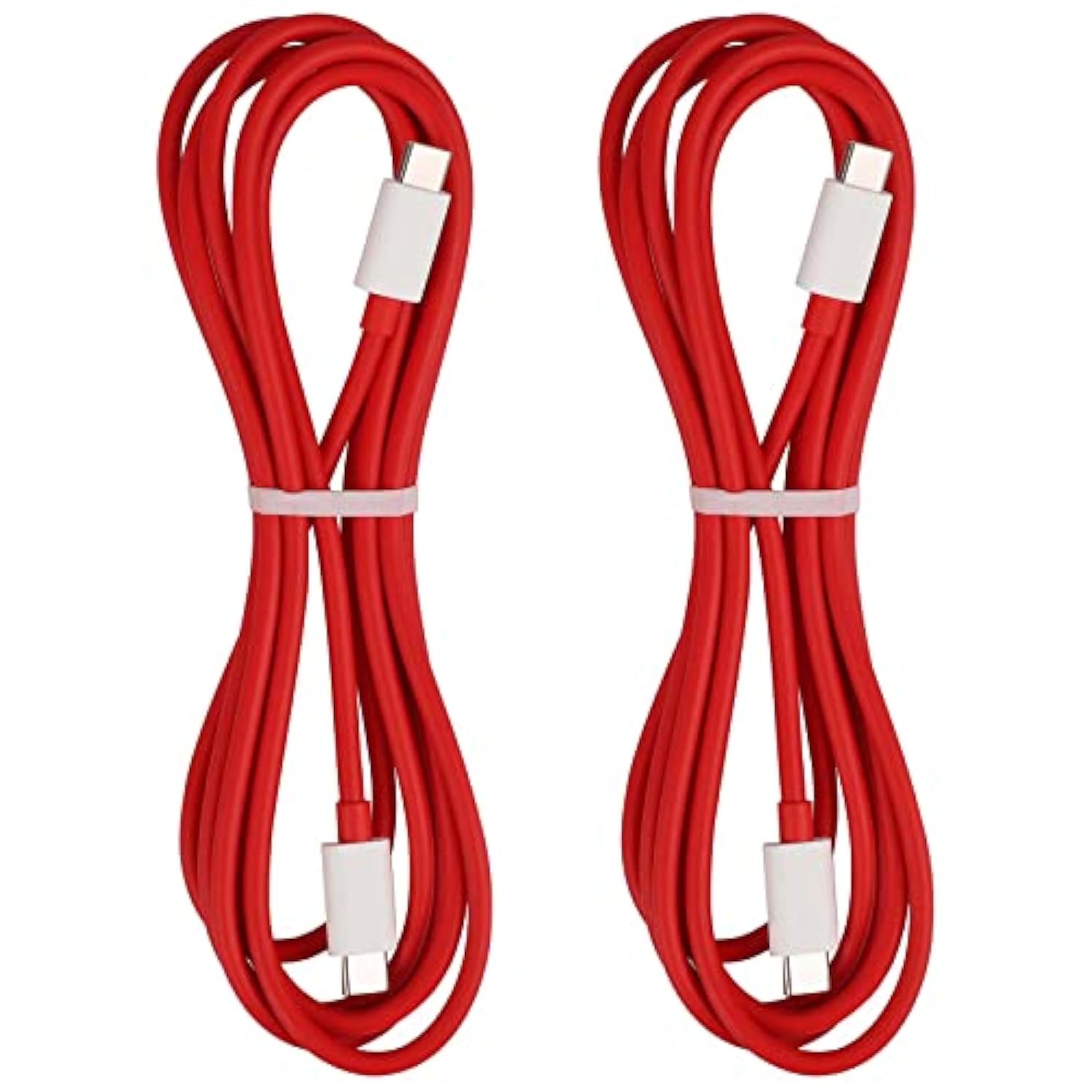 For Supervooc Usb-C To Usb-C Cable For Oneplus 10T 6.6Ft, 2-Pack Type C Warp Charge Dash Charger Cable 65W Super Fast Pd Charging Cord For Oneplus 9 Pro 8T 8 Pro 7T Ipad Pro Macbook Pro Air