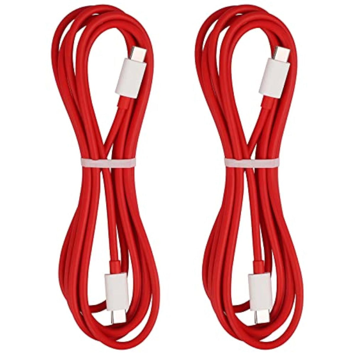 For Supervooc Usb-C To Usb-C Cable For Oneplus 10T 6.6Ft, 2-Pack Type C Warp Charge Dash Charger Cable 65W Super Fast Pd Charging Cord For Oneplus 9 Pro 8T 8 Pro 7T Ipad Pro Macbook Pro Air