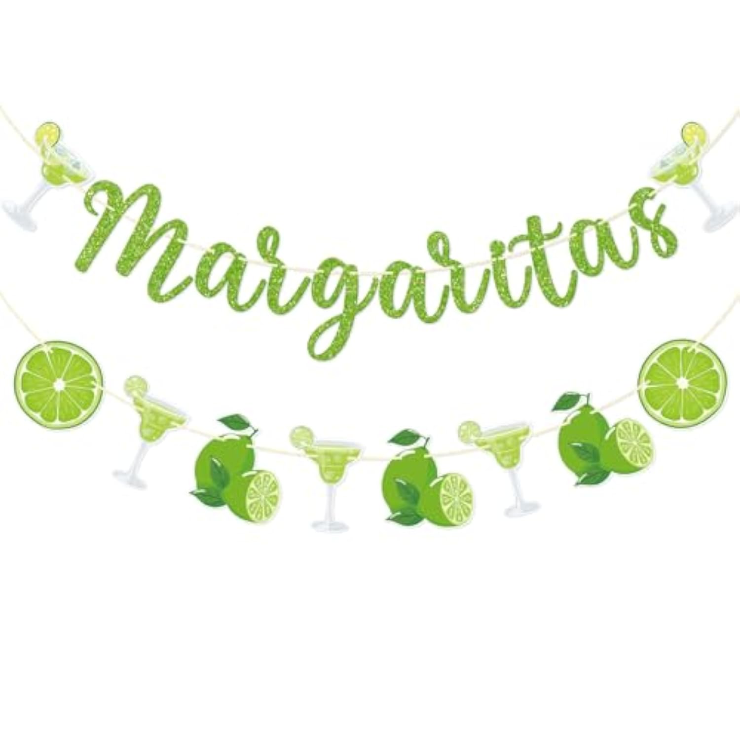 Margarita Banner Pre-Strung Decorations Baby Shower Bridal Shower Mexican Party Decor