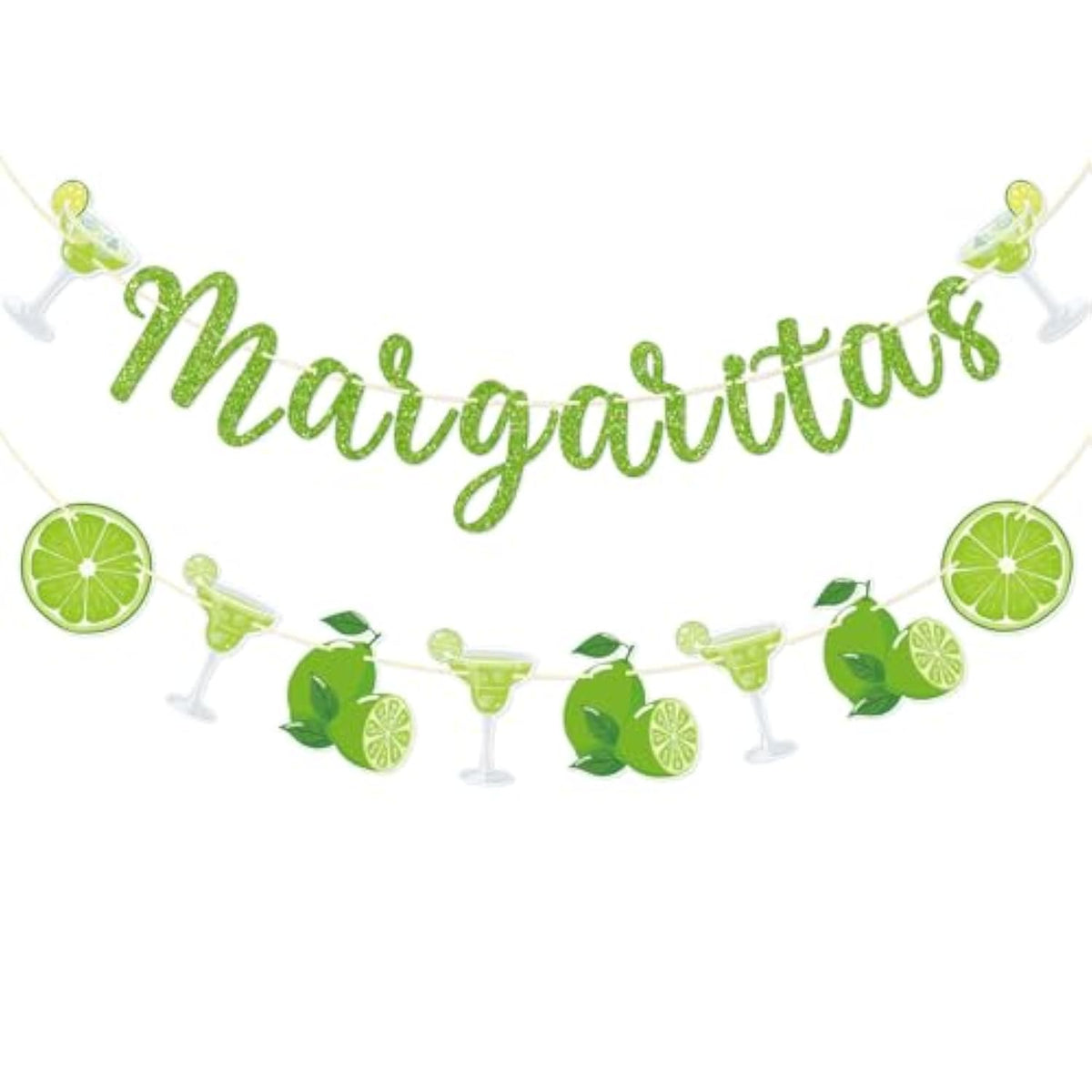 Margarita Banner Pre-Strung Decorations Baby Shower Bridal Shower Mexican Party Decor