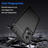 Moto G 5G 2024 Case with 2 Screen Protectors Flexible TPU Shockproof Black