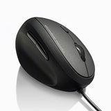 Wired Left Handed Ergonomic Mouse, Optical Vertical Mice For Small Hands, Reduce Wrist Strain,1000/1600/2400/3200 Dpi, 6 Buttons, Compatible With Laptop, Desktop, Windows, Mac, Black