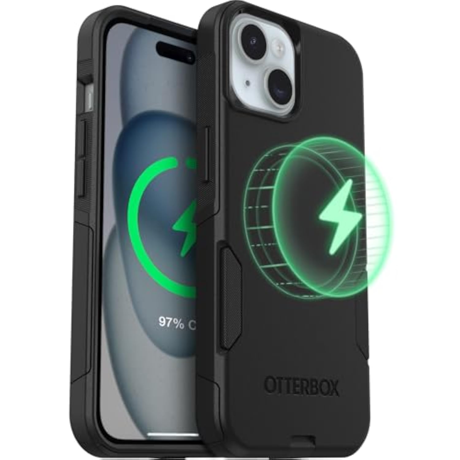 OtterBox MagSafe Case for iPhone 15 Plus and 14 Plus in Black