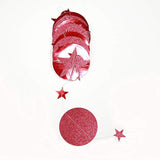 Twinkle Star Garland Glitter Red Party Decorations Star Banner Ceiling Hanging Streamer Backdrop For Birthday Valentine’S Day Christmas Lunar New Year Weddings Romantic Theme Party Supplies