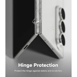 Ringke Hinge Dual Easy Pro Film Compatible with Samsung Galaxy Z Fold 7 Hinge Protector (Not Screen Protector), 0.002 Inches Adhesive TPU Cover for Curved Surface - 2 Pack