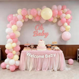 Pink And Yellow Balloon Arch Kit 119Pcs Pastel Light Pink Yellow White Sand Balloons Garland Kit For Girls Cartoon Bee Bear Themed Birthday Bridal Baby Shower Wedding Spring Holiday Party Decorations