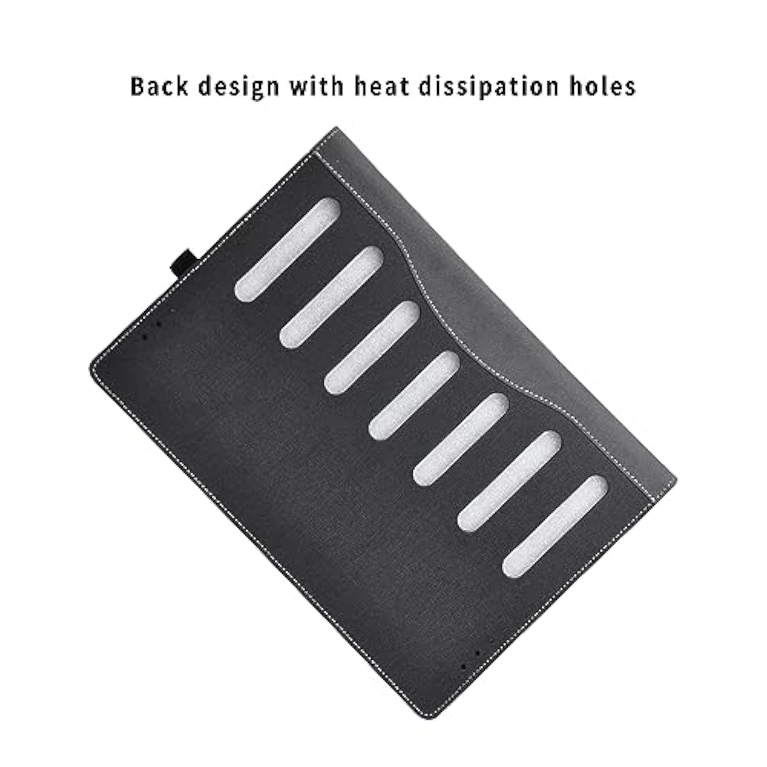 Laptop Case Cover For 14-Inch Lenovo Flex 7 14Iau7 14Iru8 & Lenovo Slim 7 14Iap7 14Irp8,Pu Leather Bag Notebook Protective Shell Sleeve With Pen Holder (14 Inch Flex 7/Slim 7, Dark Grey)