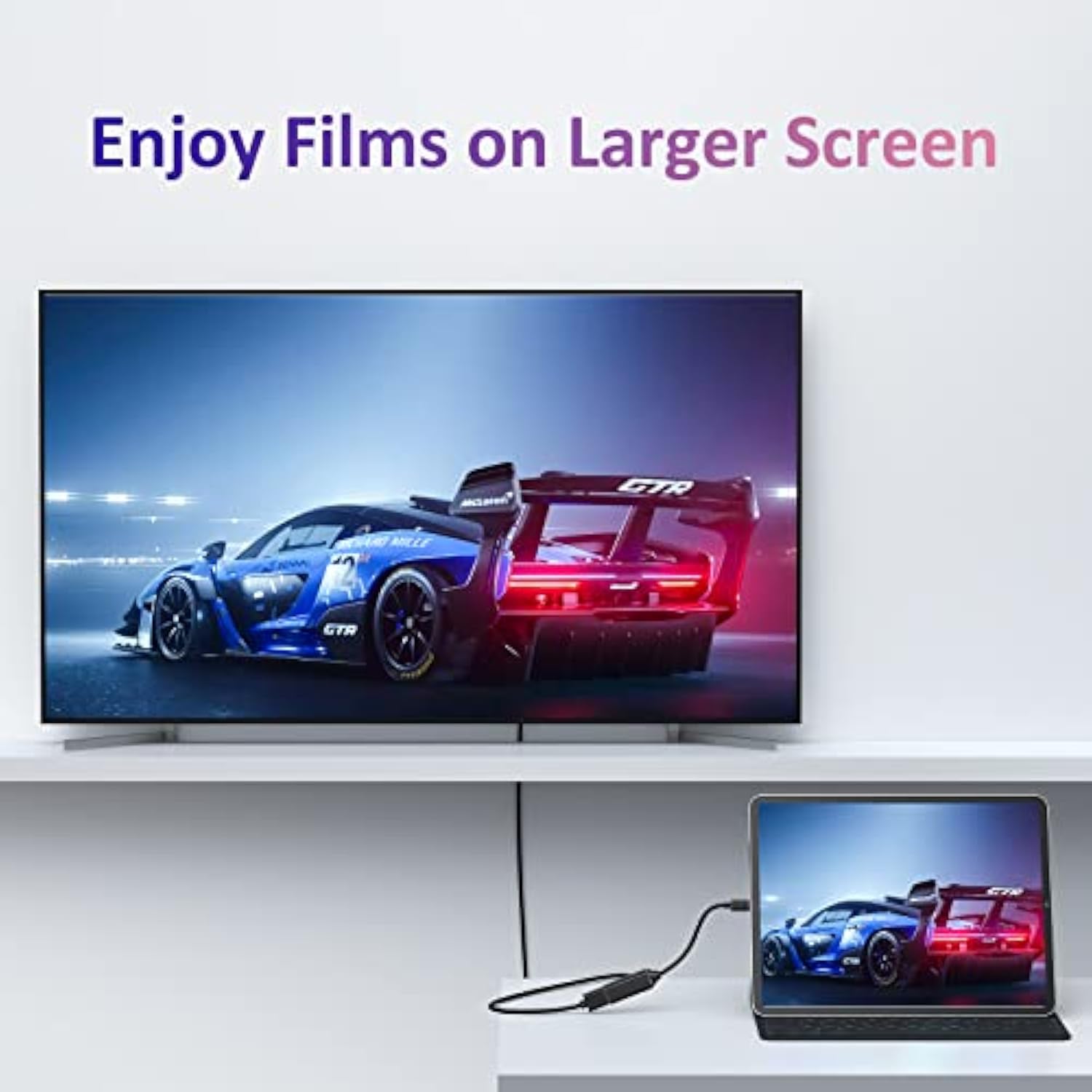 Usb C To Hdmi Adapter 4K For Mac Os, Type-C To Hdmi Adapter [Thunderbolt 3], C