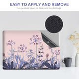 16" 16.5" 17" 17.3 Inches Laptop Skin Sticker Decal Netbook Skin Sticker,17" Flora Universal Reusable Notebook Art Decal Protector Cover (Flowers Plants)