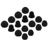 8-Pair Silicone Ear Tips for Powerbeats Pro S/M/L/D 4 Sizes Black