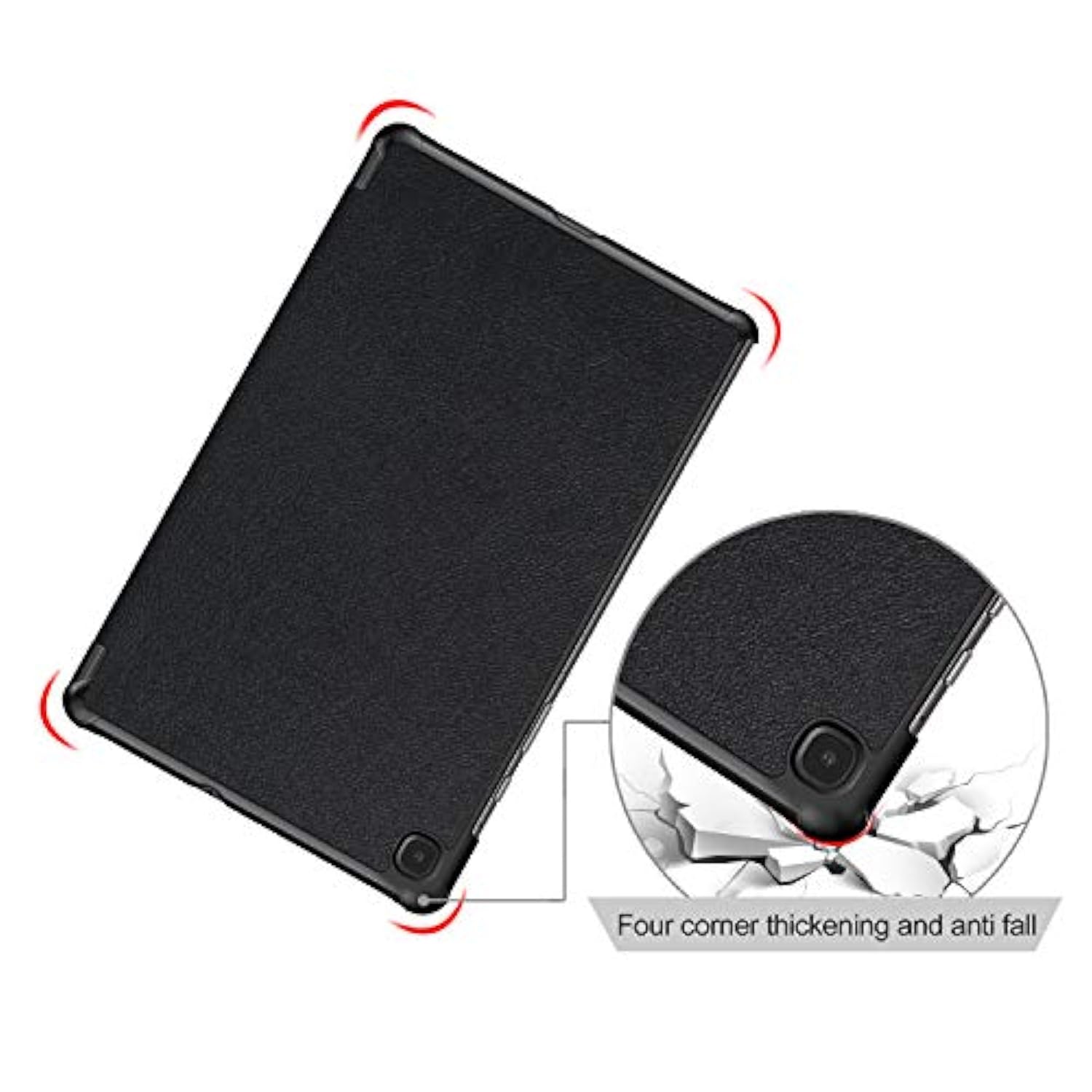 Galaxy Tab S6 Lite Case, Smart Case Trifold Stand Slim Lightweight Case Cover