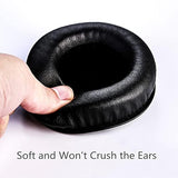 Replacement Ear Cushions Earpads Compatible With Razer Kraken Pro V1 Gaming Headphones (Black)