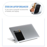 Storage Bag For Laptop - Elastic Adhesive Sleeve For External Hard Drive Cables And Pens - Reusable And Seamless Organizer Perfect For Tablets And Computer Accessories