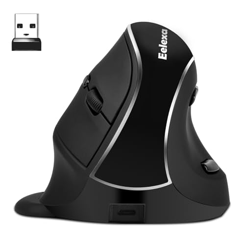Ergonomic Vertical Mouse: 2.4G Bluetooth Dual Mode Optical Computer Mice,Wireless Rechargeable Mouse With Removable Palm Rest,Compatible With Windows And Mac Os (V638 Dual Mode)