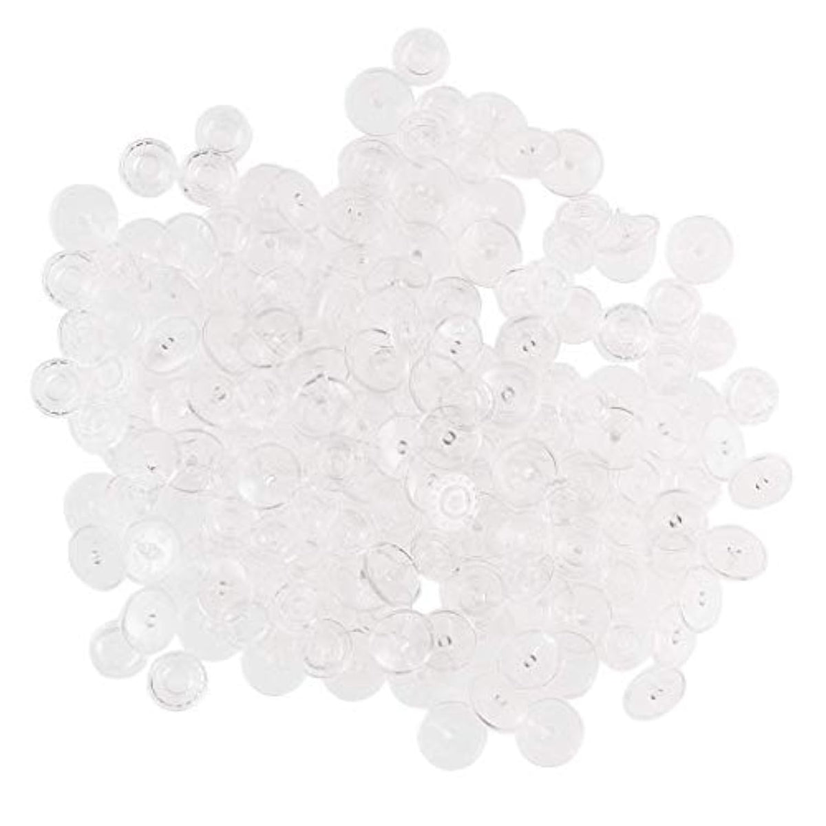 200 Sets Clear Snaps For Kam Snaps, Size 20 T5 Resin Plastic Snaps But