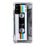 Case For Galaxy S20 Fe With Reinforced Corners Tpu Soft Bumper Retro Cassette Tape Case Compatible With Samsung Galaxy S20 Fe