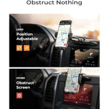 Ultra Sturdy One Hand Operation CD Player Phone Mount