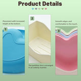 10Pcs Multi-Color Heart Shaped Plates With Tray, 5 X 5.5 Inch, Unbreakable Salad Dessert Snack Plates Appetizer Sauce Dish Dipping Snack Fruit Dessert Steak Serving For Dinner, Party, Valentine'S Day