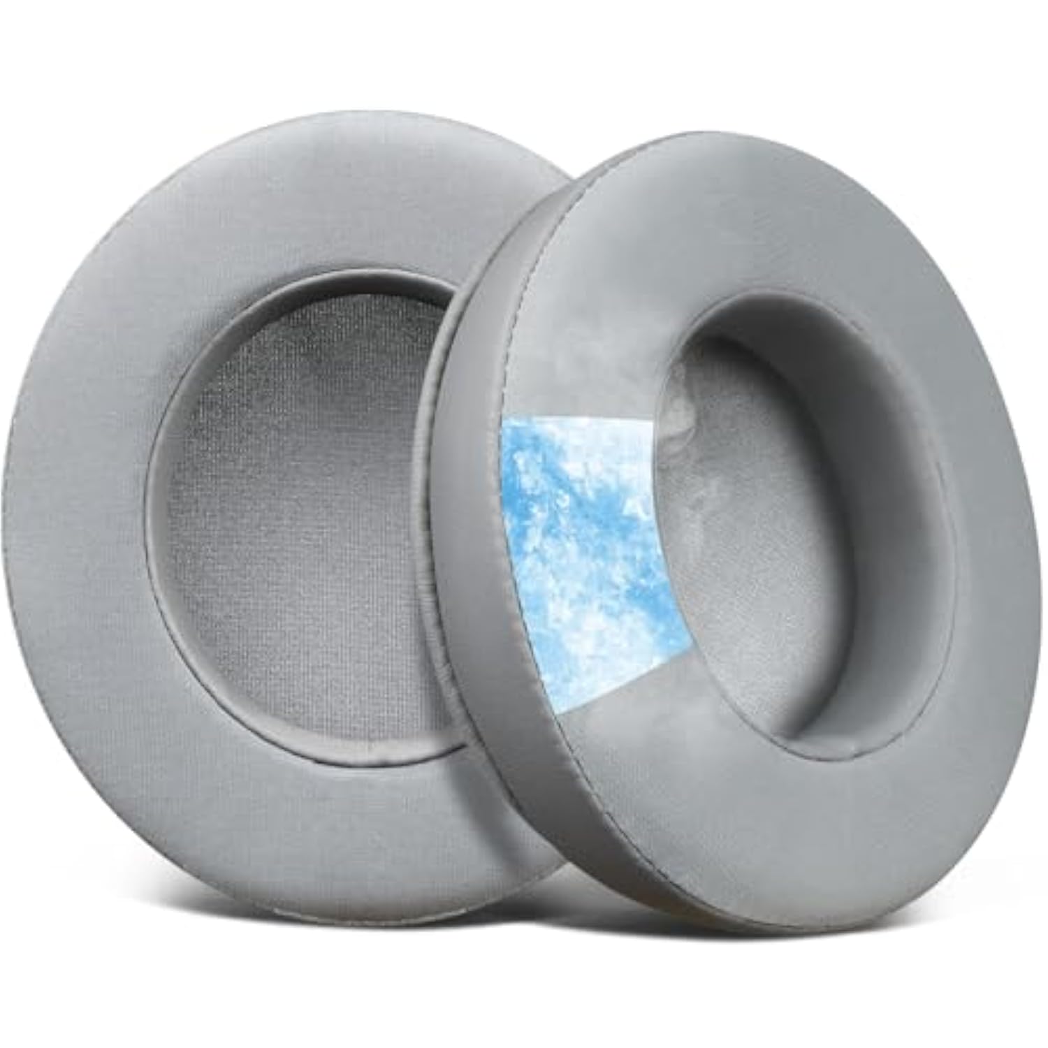 Cooling-Gel Ear Pads Cushions Replacement, For Razer Blackshark V2 X/Blackshark V2 Hyperspeed Headset, Ear Pads Cushions With High-Density Noise Isolation Foam - Grey