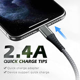 Apple MFI Certified 3-Pack 3Ft Lightning Cable Fast Charging for iPhone iPad
