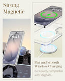for  Galaxy S26 Ultra Case with Stand - Cute Soft TPU Clear Phone Cover for Women Girls Compatible with Magsafe Girly Unique Design with
