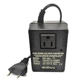 Simran SMF-200 Deluxe 200 Watts Step Down Voltage Converter for International Travel to AC 220V/240V Countries, Ideal for Laptops, Cameras, iPhones, BlackBerry, iPods etc
