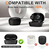 Bose New QuietComfort Earbuds Silicone Case Cover, Soft Protective Skin