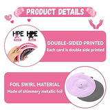 60PCS Breast Cancer Awareness Party Swirls Decorations Pink Ribbon Hanging Swirls Hope Strength Courage Faith Black and Pink Ceiling Hanging Decor Supplies for Breast Cancer Charity Theme Party Favors