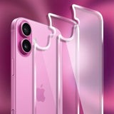 For Iphone 16 Plus Back Glass Protector(2-Pack), Iphone 16 Plus Back Screen Protector Rear Tempered Glass (6.7 Inch)