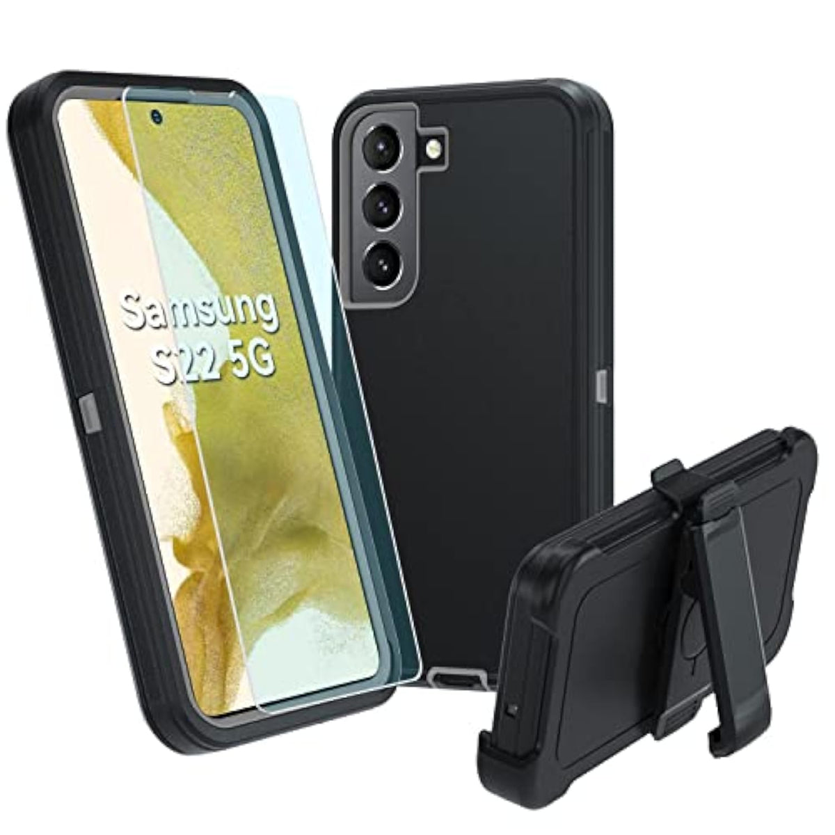 Samsung S22 Heavy Duty Case Military Grade Protective