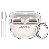 for Bose Ultra Open Earbuds Case Glitter,Cute Sparkle Bling for Bose Ultra Open Case Cover 2024,Soft TPU Cover for Bose Open Ear Earbuds Accessories