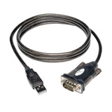 Tripp Lite 5ft USB to Serial Adapter Cable (USB-A to DB9 M/M)(U209-000-R)