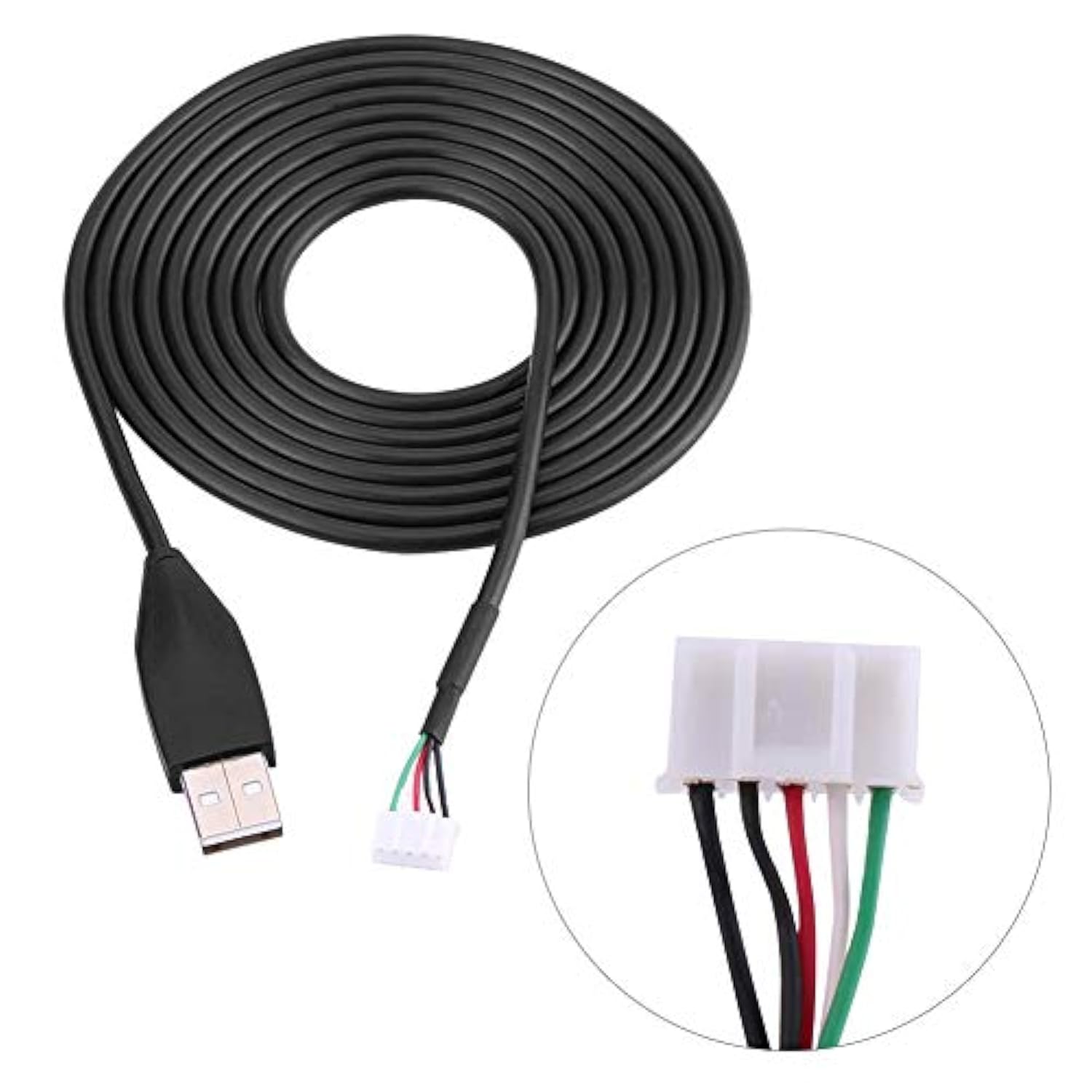 Usb Mouse Cable Replacement For Logitech Mx518 Mouse, 2 Meter Length Game Mous